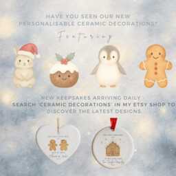 Nordic Felt Christmas Decorations - Penguin, Polar Bear, Reindeer, Decor, Gift Idea, Food Ornament, Stocking Filler - thumbnail 3