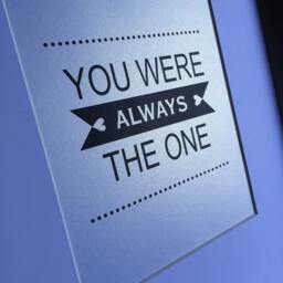 You Were Always The One Print, Printable Wall Art Decor, Home Gift, Love Print - thumbnail 2