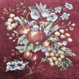 Bay Armchair - Deep Maroon Gobelin - thumbnail 4