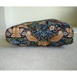William Morris Strawberry Thief Tempur Original 50cm Medium Pillow Cover Only Neck Orthopaedic Cushion 50x31cm Case Pillowcase Blue - thumbnail 2