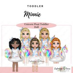 Personalized Character Beach Towel Childrens Summer Towel, Customized Hair & Eye Colour - thumbnail 2