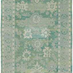 Green 10x14 Turkish Oushak Rug High Quality For Home Living Room Area Bedroom Rug 5x8, 6x9, 8x10, 9x12, 10x14, 12x15 All Room - thumbnail 2