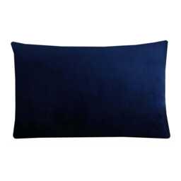 Peacock Lumbar Cushion Sanderson Blue Floral Velvet Pillow Cover 14x18 - thumbnail 2