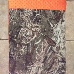 Custom Appliqued Camo Nap Mat Cover, Blanket, Pillow & Case - thumbnail 3