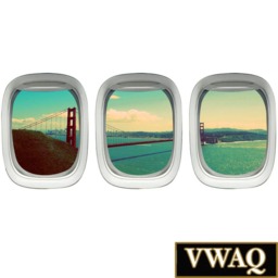 Golden Gate Bridge Art - Airplane Window Decal Plane Clings Aviation Wall Decor Vwaq-Ppw17 - thumbnail 2