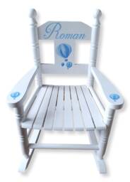 Personalised, Hand-Painted Children's Rocking Chair - Artwork Of Your Choice Free Delivery - thumbnail 1