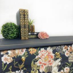 stag Blue Chinoiserie 4 Over 2 Chest Of 6 Drawers - thumbnail 3