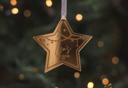 Luxury Baby's First Christmas Ornament Decoration Bauble - thumbnail 1