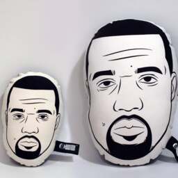 Kanye West Hip Hop Throw Pillow Illow Yeezy Decorative Large Rapper Cushion Dorm Couch Home Bedroom Decor Kim Kardashian - thumbnail 2