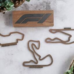 F1 2023 Race Track Wall Art, Circuits, Collection, Sets Available, Gift, Perfect Gift For Husband, Boyfriend, F1 Fan - thumbnail 3