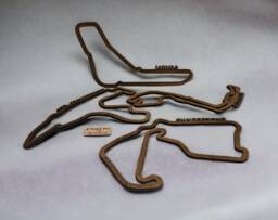 F1 2023 Race Track Wall Art, Circuits, Collection, Sets Available, Gift, Perfect Gift For Husband, Boyfriend, F1 Fan - thumbnail 1
