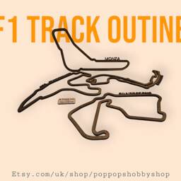 F1 2023 Race Track Wall Art, Circuits, Collection, Sets Available, Gift, Perfect Gift For Husband, Boyfriend, F1 Fan - thumbnail 2