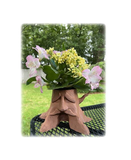Deku Tree Planter - Inspired By Ocarina Of Time Retro Video Game Home D??cor Succulent Trinket Holder - image 1