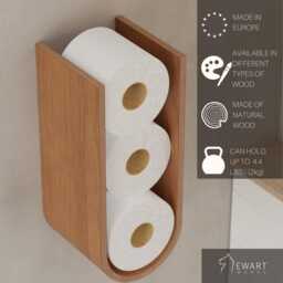 Floating Wall Display Shelf, Modern Bedroom Shelves, Small Wooden Shelving, Geometric Hanging Ledge, Invisible Bracket Unit - thumbnail 2