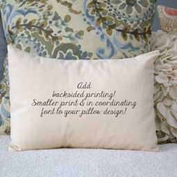 Personalized Monogram Pillow, Cotton Anniversary, 2nd Anniversary, Christmas Gift, Mother's Day Wedding Gift Idea - thumbnail 2