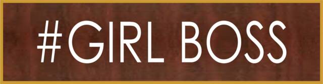 Girl Boss Name Plate, Plate, Funny Plate, Name Plate With Holder, Funny Tag, Office Custom Tag - Nm9