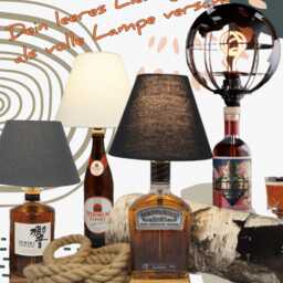 "sternburg Bottle Lamp - Handmade Upcycled ""Men's Gift" - thumbnail 4
