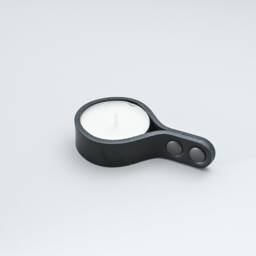 Tealight Candle Holder, Italian Leather, Made in Germany, Minimalistic Home Decor - thumbnail 2