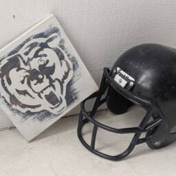 Chicago Bears Wood Sign - Nfl Wooden Sports Decor Chicago Bears Football Wall Hangings - thumbnail 3