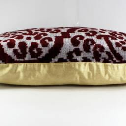 Velvet Ikat Pillow - thumbnail 2