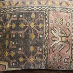 50cm - 20 Inch Vintage Carpet Rug Cushion Cover Handwoven - Worldly Traveler Series - thumbnail 2
