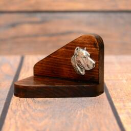 Canary Catch Dog, Canarian Molosser - Wooden Candlestick With Dog, Souvenir, Decoration, Limited Edition, Collection - thumbnail 2