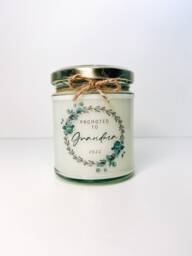 Promoted To Grandma Candle - You're Going Be A Pregnancy Announcement Reveal Grandparents - thumbnail 1