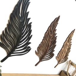 Fern Leaf - Wooden Wall Art Home Kitchen - thumbnail 2
