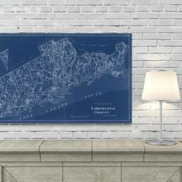 Antique Fairfield County Connecticut Map Print Photo Paper, Matte, Or Canvas - thumbnail 2