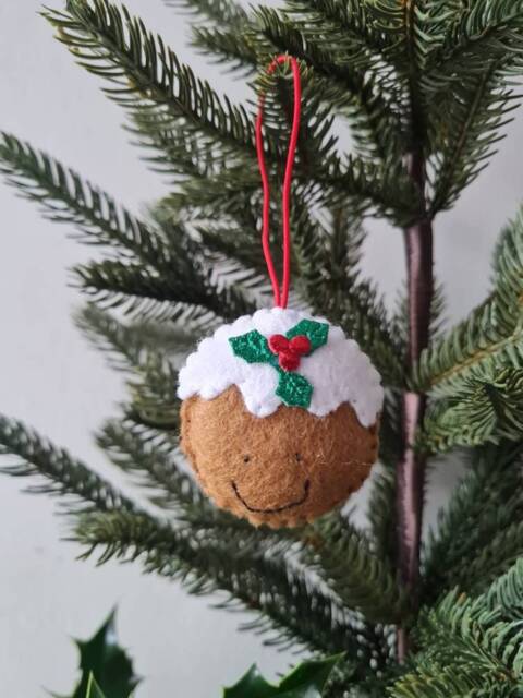 Christmas Pudding Decoration - image 1