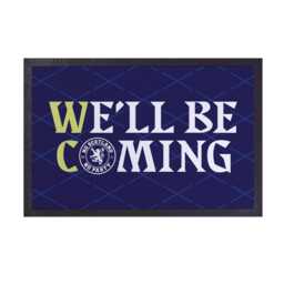 Scotland We'll Be Coming - Wc 2026 Door Mat 60cm X 40cm - thumbnail 1
