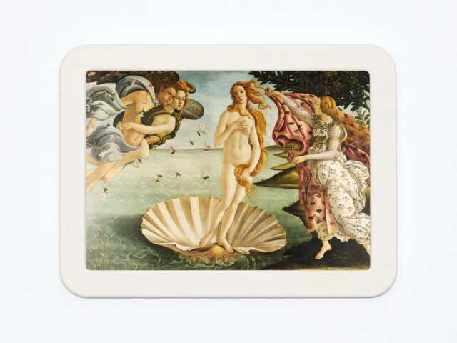 The Birth Of Venus La Nascita Di Venere Sandro Botticelli Goddess Roman Mythology Renaissance Classic Painting Wooden Framed Art Print - image 1