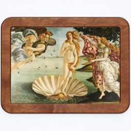 The Birth Of Venus La Nascita Di Venere Sandro Botticelli Goddess Roman Mythology Renaissance Classic Painting Wooden Framed Art Print - thumbnail 3