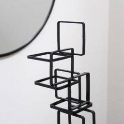 Metal Abstract Art Sculpture Modern Retro Simple Table Decor Contemporary Mid Century Modernist 50S 60S By Petrykowski Artworks - thumbnail 2
