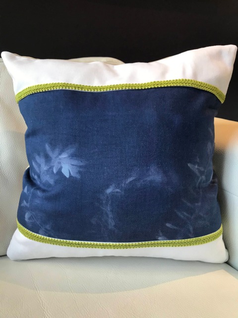 Cyanotype Pillow - image 1