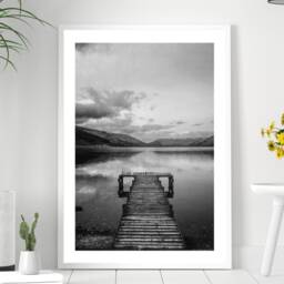 Loch Earn, Scotland - Photography Print Wall Art Home Decor Gift Bespoke Poster A5 A4 A3 Framed - thumbnail 3