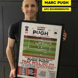 Evanilson V Manchester City Print, Afc Bournemouth Poster, Football Wall Art, Posters - thumbnail 3