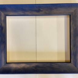 Blue & Gold Florentina Spoon Picture Frame, Italian Design - thumbnail 4