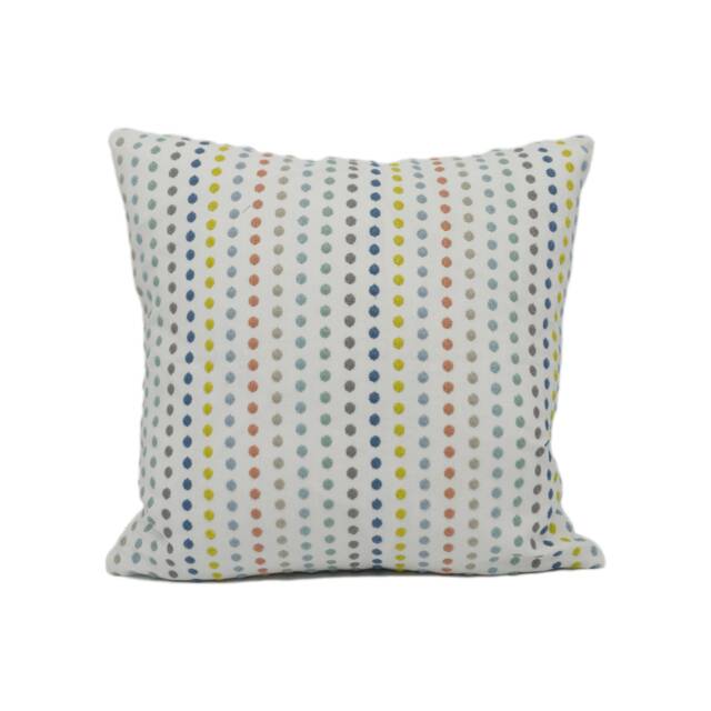 Villa Nova - Dotty Sorbet Fun Bright Colourful Embroidered Polka Dot Cushion Cover Handmade Throw Pillow Designer Home D??cor - image 1