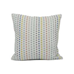 Villa Nova - Dotty Sorbet Fun Bright Colourful Embroidered Polka Dot Cushion Cover Handmade Throw Pillow Designer Home D??cor - thumbnail 1