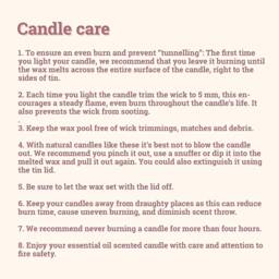 Lavender & Lemongrass Scented Aromatherapy Soy Wax Vegan Candles - thumbnail 4