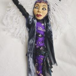 High Priestess Tarot Spirit Doll - thumbnail 2