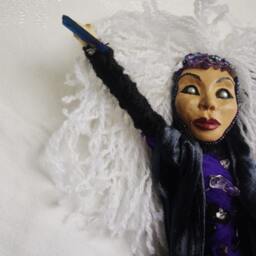 High Priestess Tarot Spirit Doll - thumbnail 4