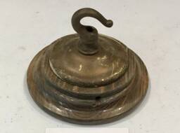 Brass Ceiling Hook Lamp Chandelier Light Wall Patras Wooden Mount Hanging Chain Antique Old