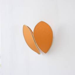 Caramel & Gold Flower Wall Light - thumbnail 4