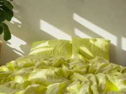 Lemon Linen Duvet Cover Soft 1 Medium Weight Cover Breathable Stonewashed Comfort
