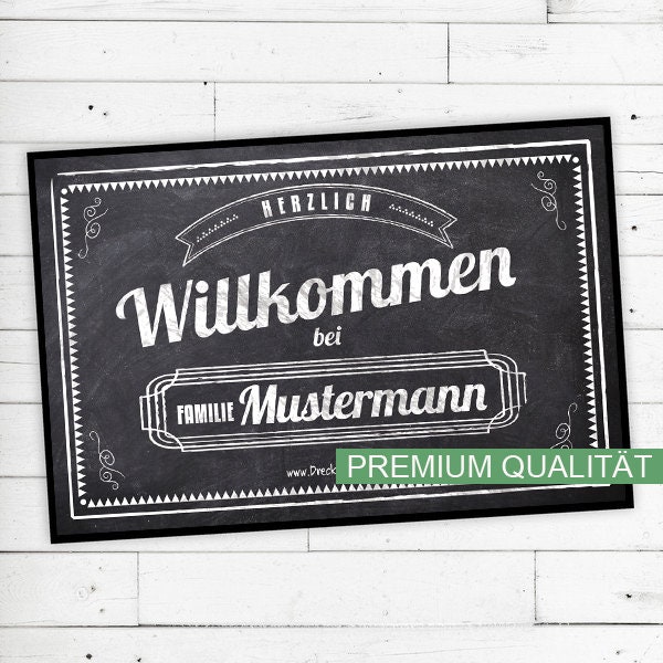 "Doormat ""Vintage" - image 1