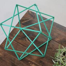 Modern Metal Geometric Retro Home Table Decor Minimalist Mid Century Abstract Art Sculpture Made By Geometrix - thumbnail 2