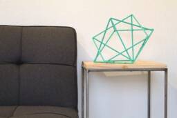 Modern Metal Geometric Retro Home Table Decor Minimalist Mid Century Abstract Art Sculpture Made By Geometrix