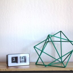 Modern Metal Geometric Retro Home Table Decor Minimalist Mid Century Abstract Art Sculpture Made By Geometrix - thumbnail 4